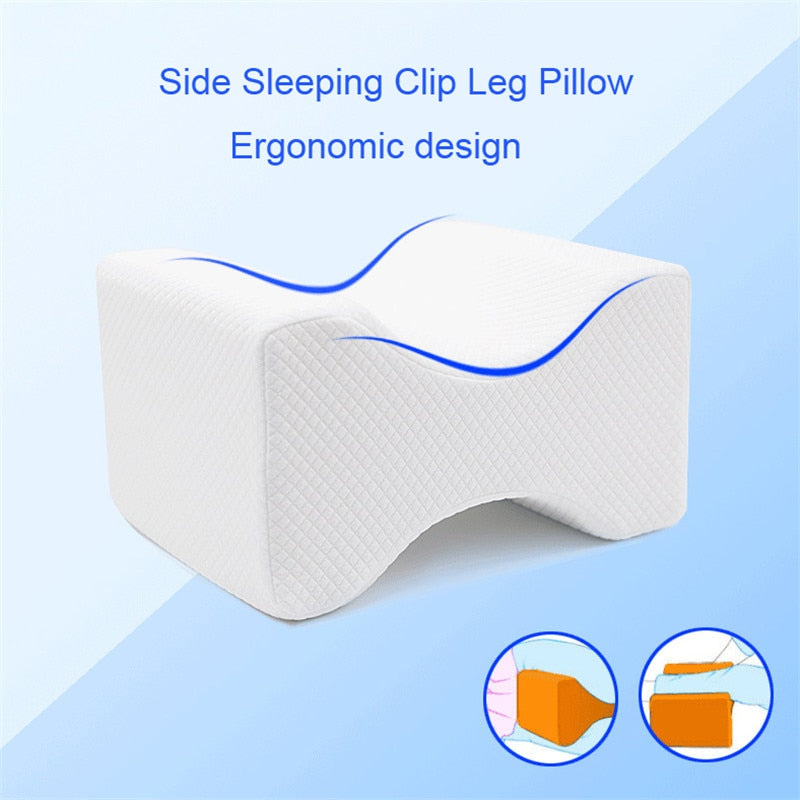 Orthopedic Slow Rebound Memory foam Knee Leg Pregnant Women pillow Side Sleeping Clip Leg Pillow Thigh Leg Pad Support Cushion